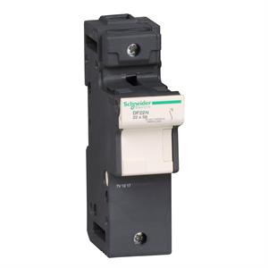 TeSyS porta-fusível N 125A - tamanho fusível 22 x 58 mm