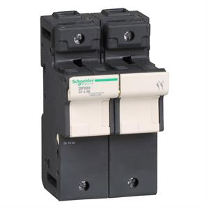 TeSyS porta-fusível 2P 125A - tamanho fusível 22 x 58 mm