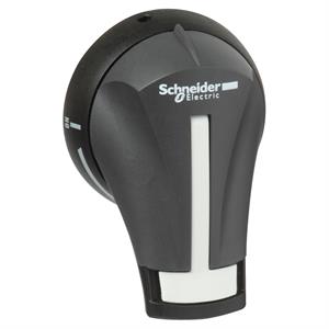 Manípulo para comando exterior lateral direito preto TeSys GS2 - 32-63A