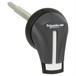 Manípulo para comando exterior lateral esquerdo preto TeSys GS2 - 32-63A