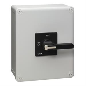 TeSys Vario enclosed, main switch disconnector, 100A, IP65, long handle