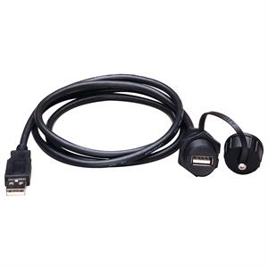 Cabo para porta USB tipo A remota - L = 1 m