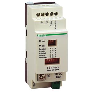 Caixa de isolmento modbus bornes/ RJ45