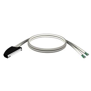 Módulo M340 - Modicon - Bloco terminal de parafuso 40P - Fios pré-cabeados 2x20 Hilos 3m