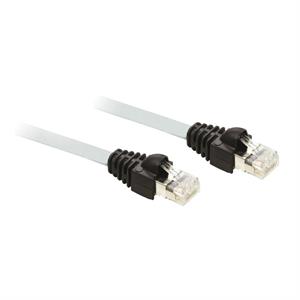 Modbus ligação em série  para XBT terminal - L = 2.5 m - 1 macho RJ45
