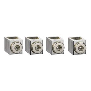 4 bornes em alumínio para 1 cabo 25-95mm2 (NSX100/250 INV/INS)