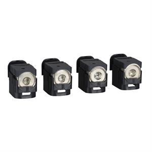 4 bornes em alumínio para 1 cabo 120-185mm2 (NSX100/250 INV/INS)