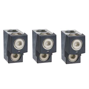3 bornes para 2 cabos 35-240mm2 + separador de fases (NSX400/630 INV/INS)