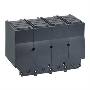 1 tapa bornes longo 4P para espaçadores (NSX400/630 INV/INS)