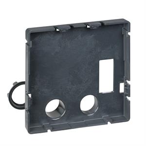 mounting support for FDM - 64 x 64 mm - Ø 22 mm