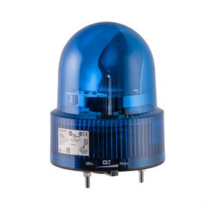 Espelho giratório pré-cabeado de ø 120 mm s/ campainha - azul - 24 v