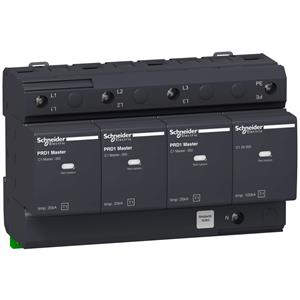 Descarregador de sobretensões PRD1 Master 3P+N Tipo 1