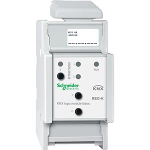 Módulo lógico KNX Basic REG-K, cinzento claro