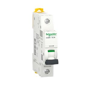 Acti9 iC60N - Disjuntor - 1P - 2A - Curva B - 6000A (IEC 60898-1) - 50kA (IEC 60947-2)