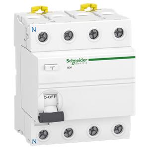 Acti9 iID K - disjuntor de corrente residual - 4P - 40A - 30mA - tipo AC