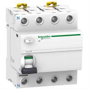 Acti9 iID - Interruptor diferencial - 4P - 80A - 500mA - Seletivo - Classe A-SI