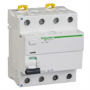 Acti9 iID - Interruptor diferencial - 4P - 40A - 100mA - Classe A