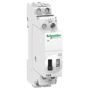 telerruptor TL - 1 pólo - 1 NA - 16 A - bobina 12 V 50/60 Hz