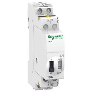 extensão ETL - 2 pólos - 1 C/O + 1 NA - 16 A - bobina 130 V 50/60 Hz