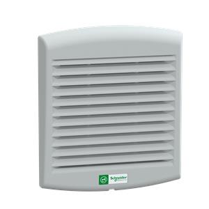 Ventilação forçada ClimaSys. IP54, 85m3/h, 24V DC, com grelha de saída e filtro G2