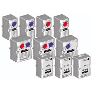 ClimaSys CC - double thermostat 250V - range of temperature 0…60°C - 1NO/NC - °F