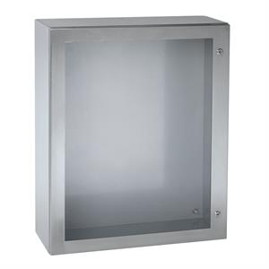 SPACIAL S3X stainless 304L, Scotch Brite® finish, H1000xW800xD300 mm.