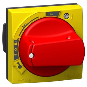 manípulo rotativo - IP54 - vermelho - TeSys GV2, TeSys GV3 e TeSys U