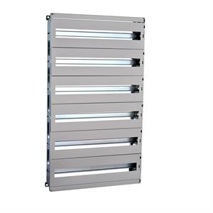 Modular chassis DLM type for SPACIAL WM enclosure, 48 modules, H600xW400mm.