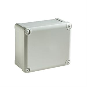 PC box IP66 IK08 RAL7035 Int.H105W65D55 Ext.H116W74D62 opaque PC cover H10