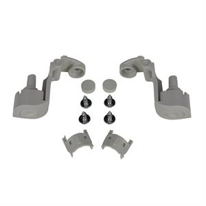 Hinges, for cover-depth 40 mm. In thermoplastic PC with screws.