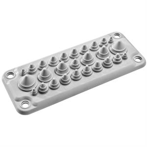 Spacial - Cable entry membrane type FL21 with 27 entrances IP66