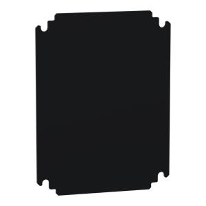 Insulating mounting plate for enclosure H300xW250mm made of bakelite