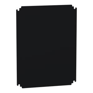 Insulating mounting plate for enclosure H500xW400mm made of bakelite