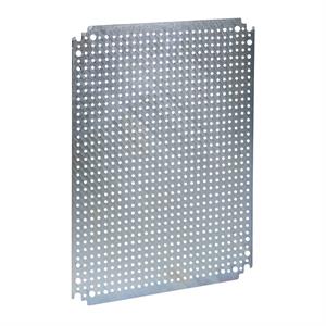 Microperforated mounting plate H700xW500 w/holes diam 3,6mm on 12,5mm pitch
