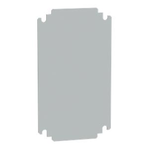 Insulating mounting plate for enclosure H300xW200mm made of polyester
