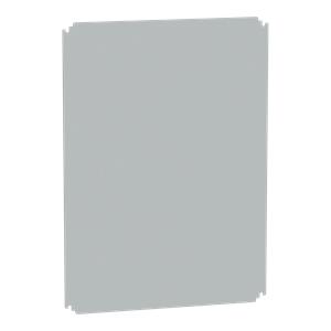 Insulating mounting plate for enclosure H800xW600mm made of polyester