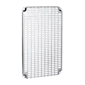 Monobloc perforated plates H1000xW600mm with universal perforations 11x26mm