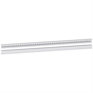 Vertical uprights height 1000mm. zinc-coated steel. Supply: 2 standard uprights.