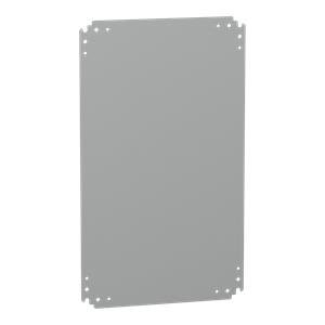 Platina de montagem metálica para invólucro PLA H500xW750mm ou H750xW500mm