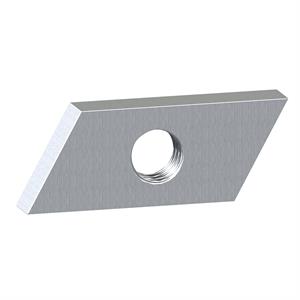 M4 standard nut for vertical aluminium rails - Supply: 100 pieces