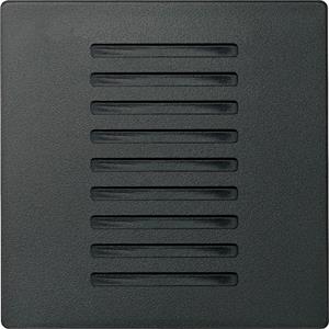 Unidade de controlo da temperatura ambiente , antracite, System m