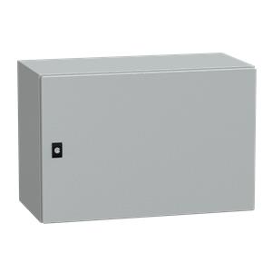 Spacial CRN plain door w/o mount.plate. H400xW600xD300 IP66 IK10 RAL7035..