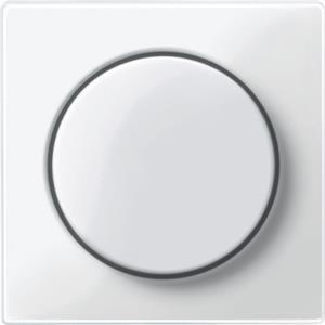 M-Elegance - Centro rotativo para regulador de luz - Branco brilhante