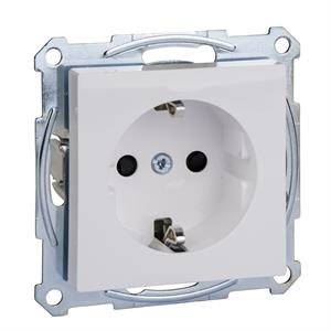 M-Elegance - Tomada 2P+T com obturadores - 16A - Branco ativo