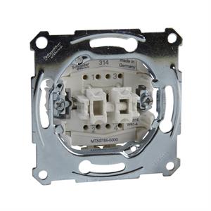 Botão de pressão duplo - 10A - 250V
