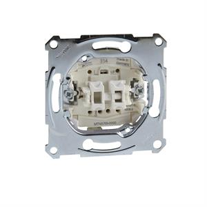Botão de pressão de estores - 10A - 250V