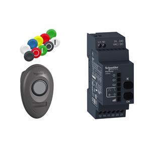 Kit sps - xb5 - caixa portátil - recetor procim amavel - 24..240 v ca cc