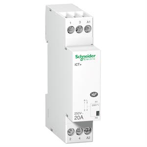 iCT+ - Contactor 20A 1P Uc 230VCA