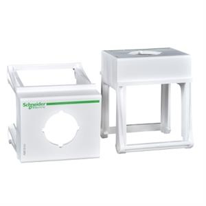 SUPORTE DE BOTONEIRA / SINALIZADOR p /calha DIN - Ø 22 mm