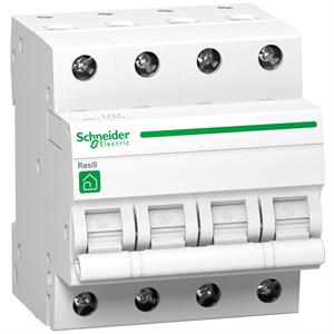 Disjuntor, Resi9, 4P , 40A, Curva C, 3000A (IEC 60898-1)